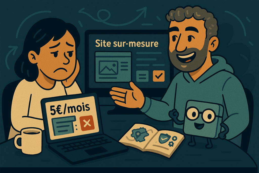 Création site web à Niort, attention aux solutions low-cost