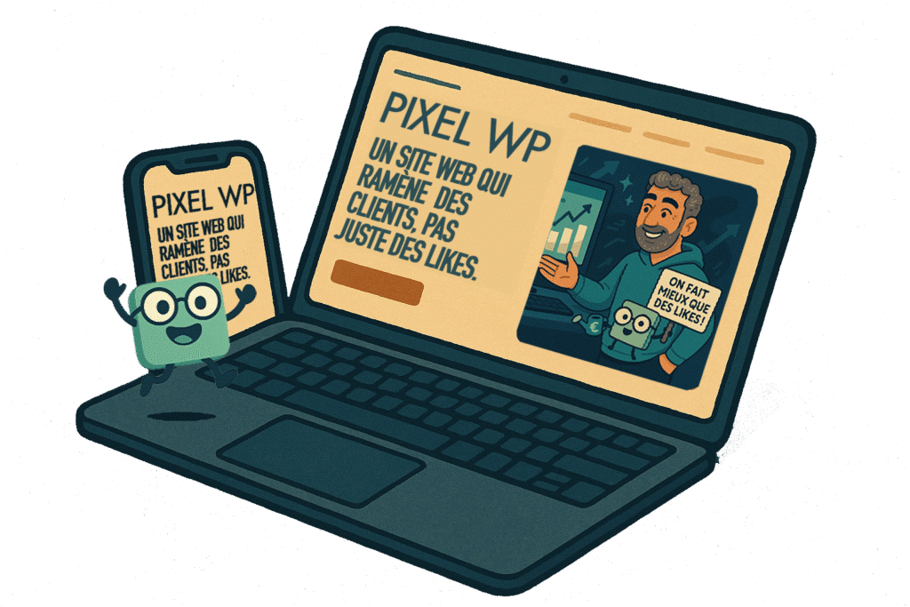 Un site internet conçu pour générer des clients, pas juste des likes – PixelWP