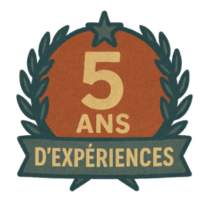 5 ans d’expérience terrain dans la création de sites internet performants